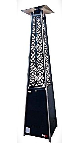 Chauffage de terrasse pyramide